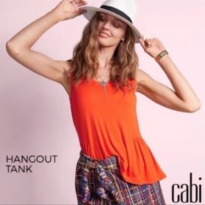 Cabi orange Hangout tank. Size XS. EUC